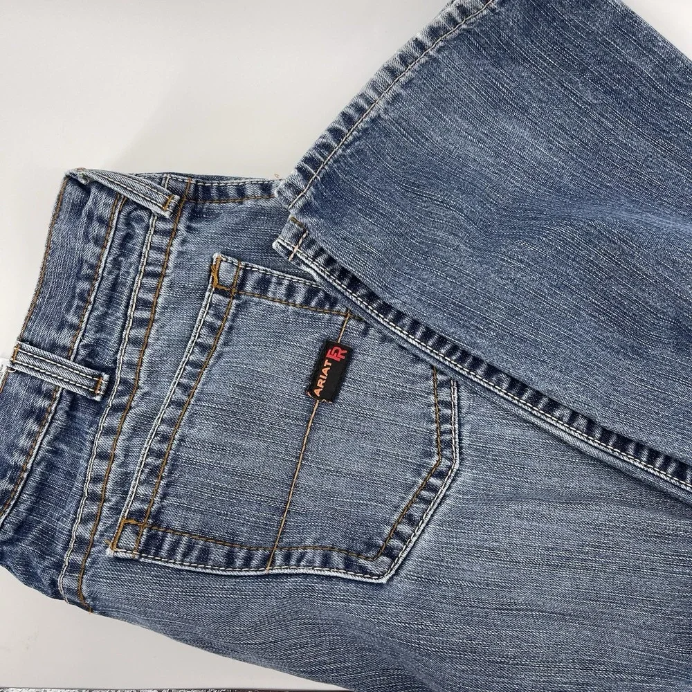 Ariat Work FR M3 Loose Fit Jeans Men's 40x30 Blue Denim Flame Resistant 20 ATPV